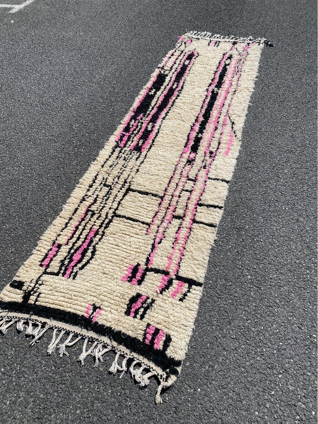 Carpet berbere corridor azilal 80×300 cm
