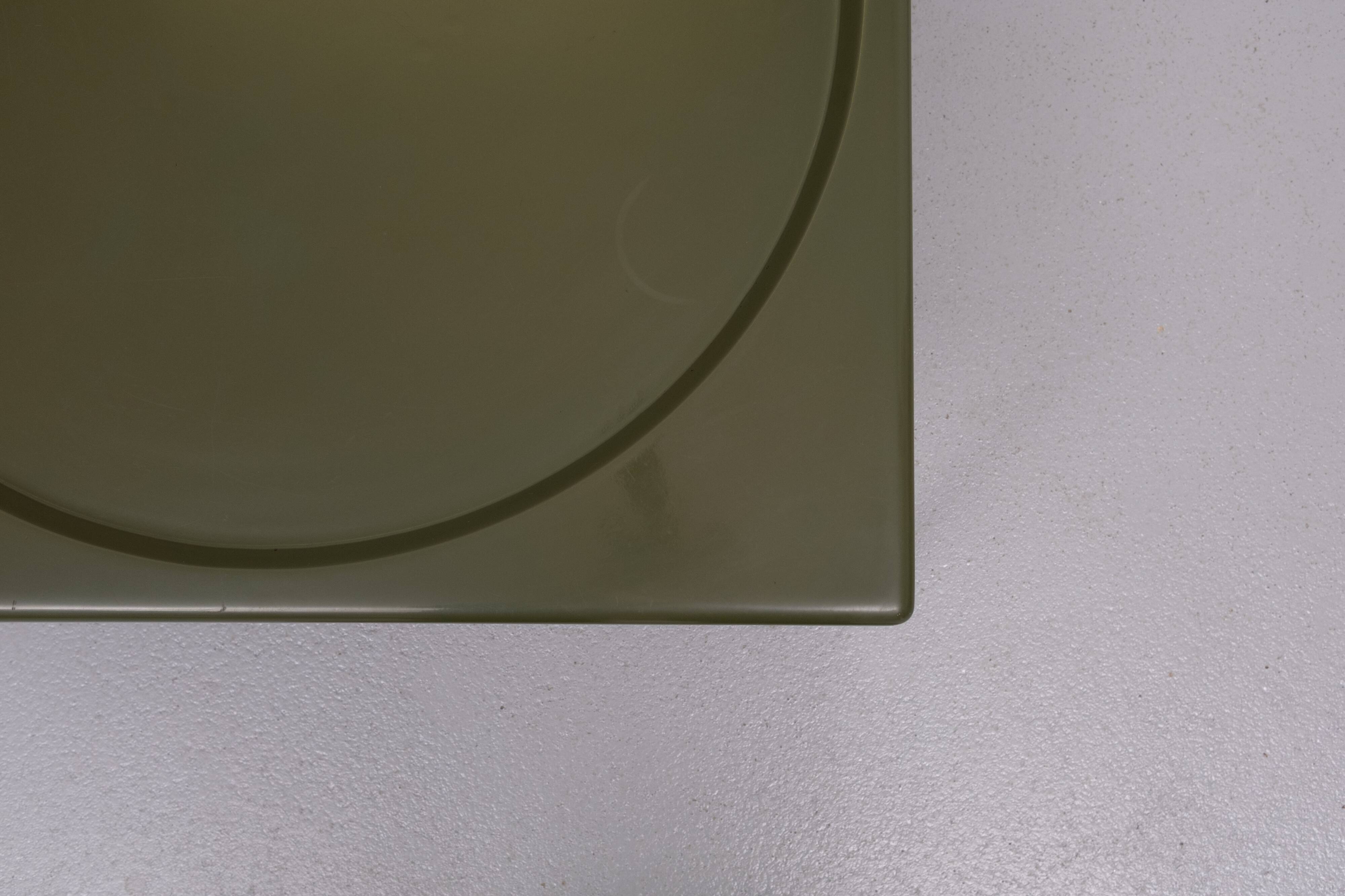 Marc Berthier Fiberglass Coffee table 1970s France