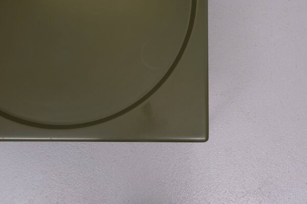 Table basse Marc Berthier en fibre de verre années 1970 France