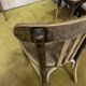 3 chairs bistro Fishel early 20th.