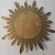 Sun mirror, made in Italy, 1960, 70, vintage