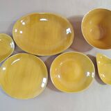 Salins Earthenware Dinner Service, Provence Model, 70'