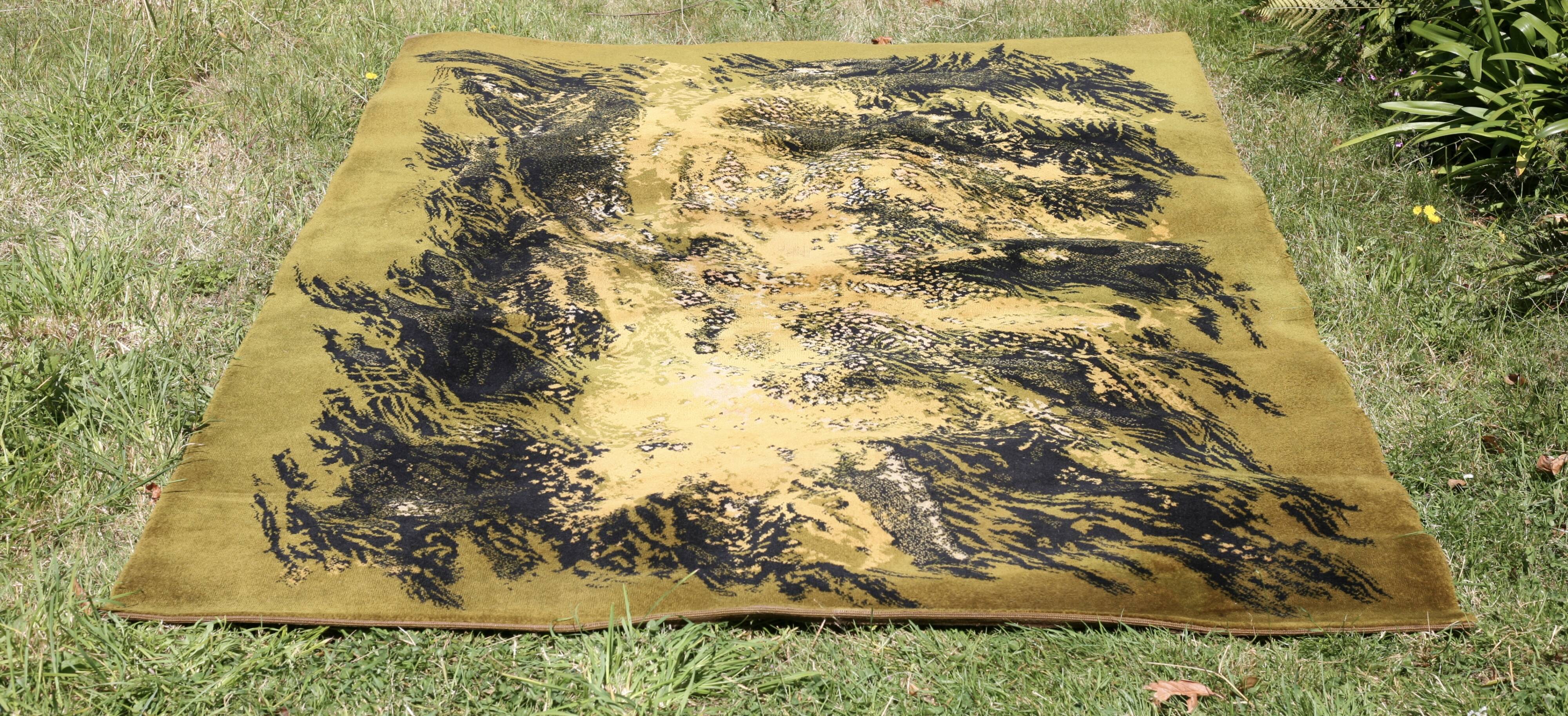 Rug by René Furonon. France, circa 1960