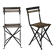 Pair of 20th Century Folding Slatted Garden Chairs