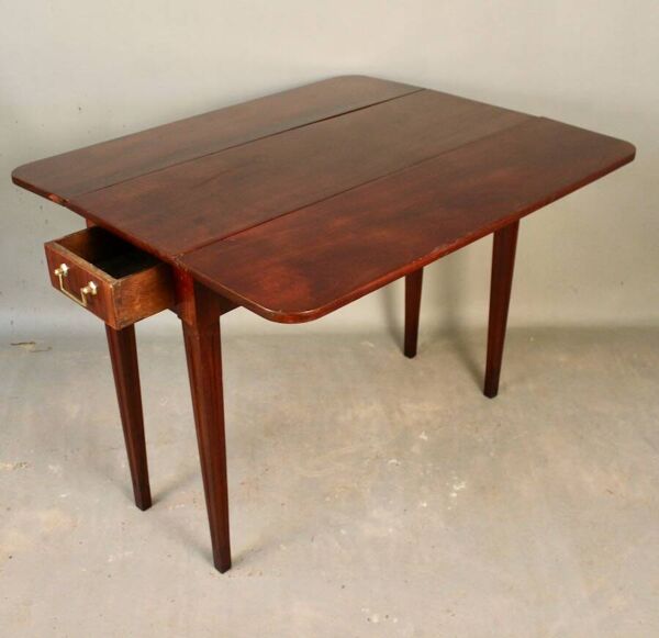 Table à volets en acajou d'époque Victorienne