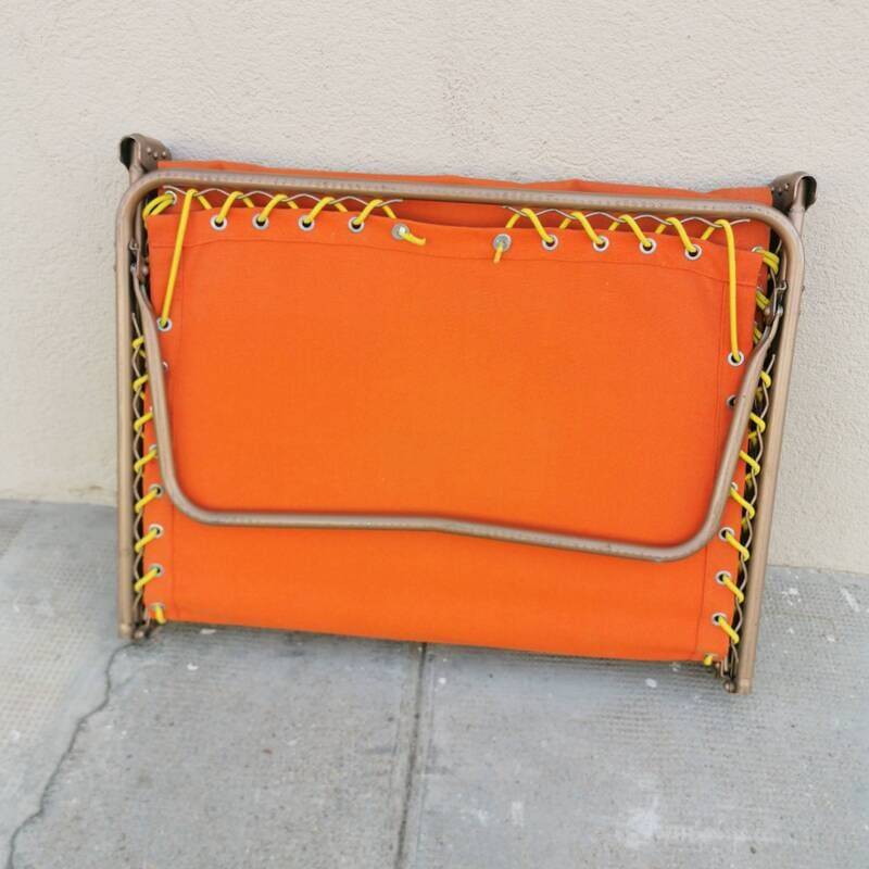 Vintage camp bed