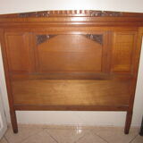Headboard of the years 1930 in oak