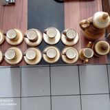 Service à café Longchamp en grès