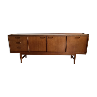 Enfilade Scandinavian blond teak 1960
