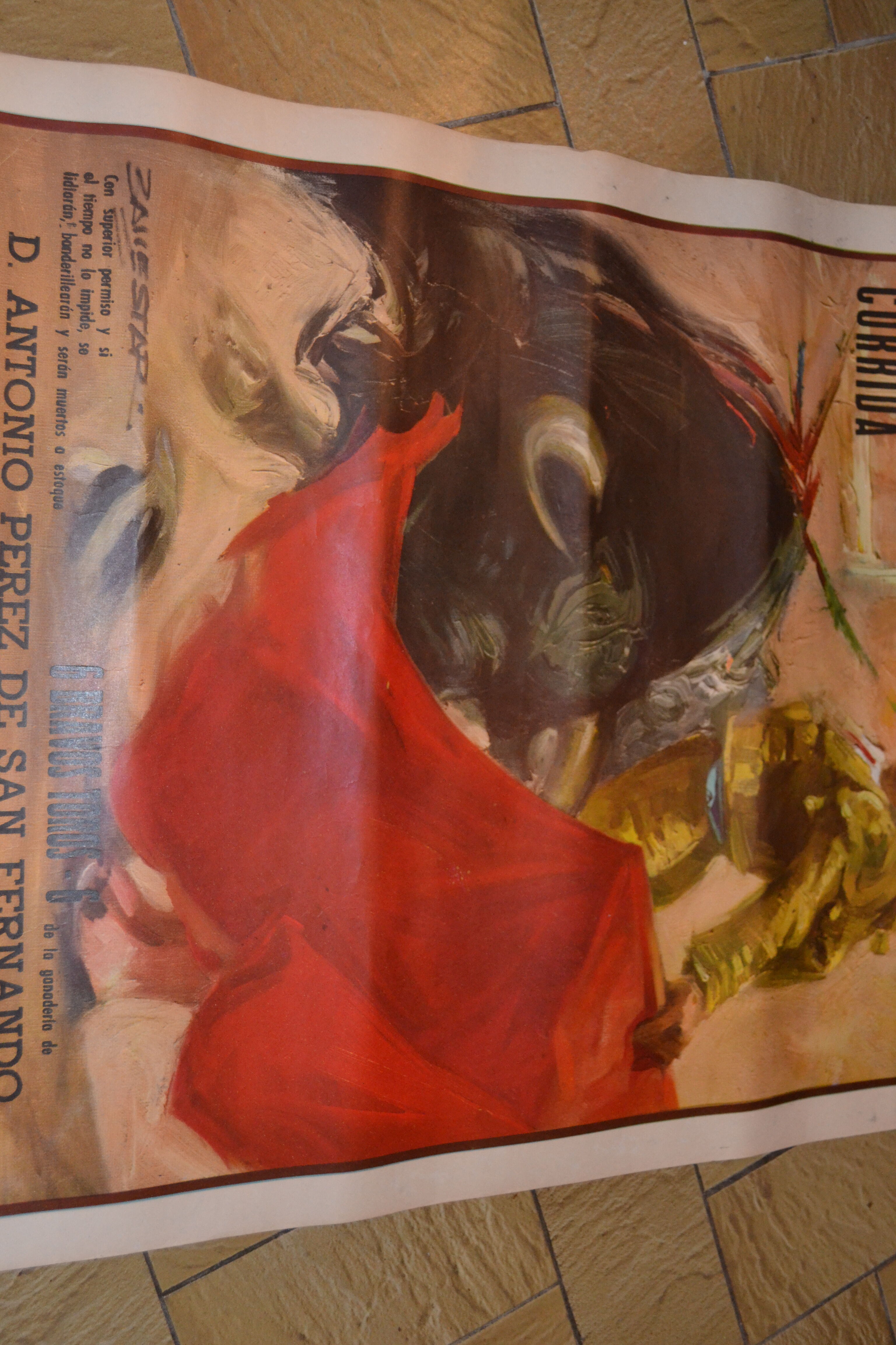 Bullfighting poster 1964