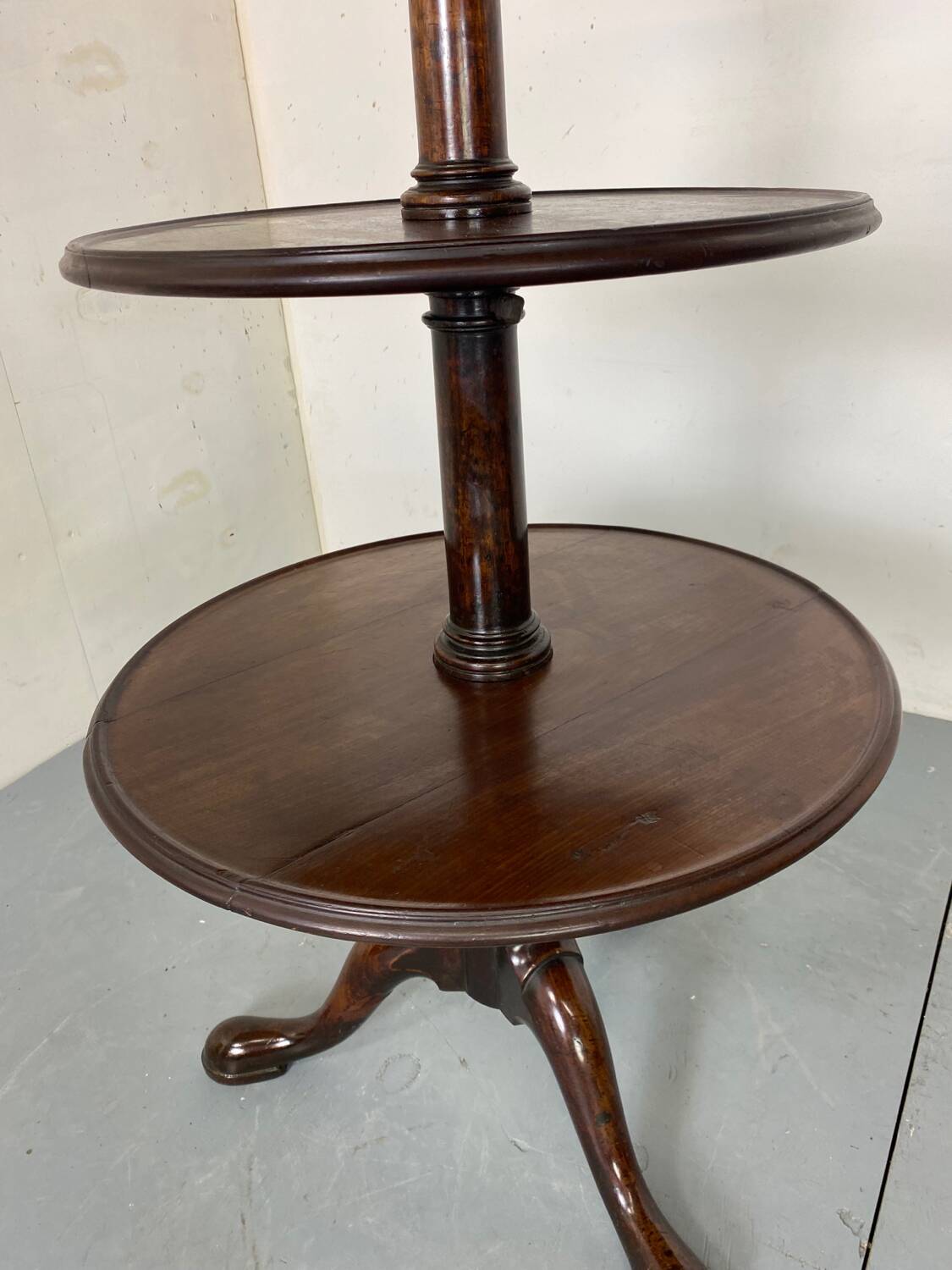 Antique Three-Tier Plant Stand