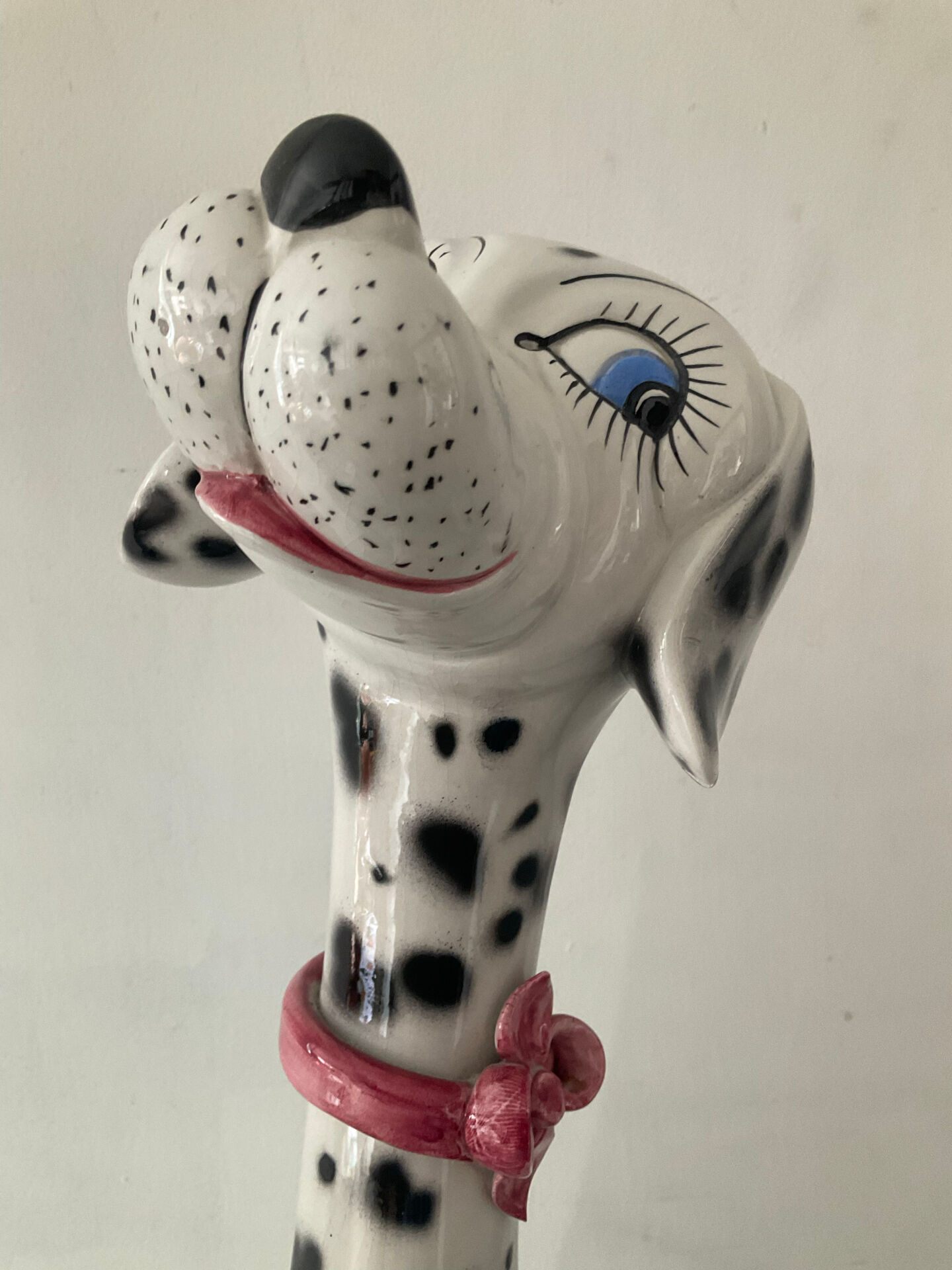 Large Dalmatian in Italian ceramic from the 1970s.