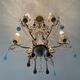 Italian chandelier of the 60s in De Murano glass
