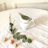 Fine porcelain milk jug from SOLOGNE France