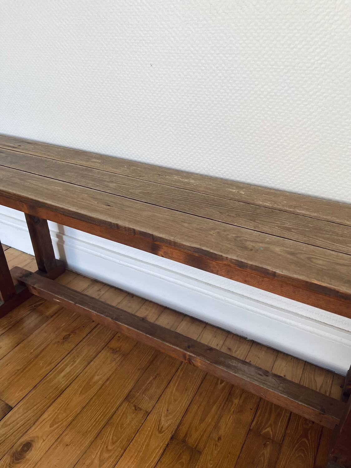 Vintage wooden bench