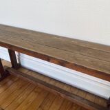 Vintage wooden bench