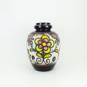 huge scheurich  FLOORVASE colorful fat lava flower decor model 286-42