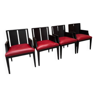 4 chaises Philippe Hurrel