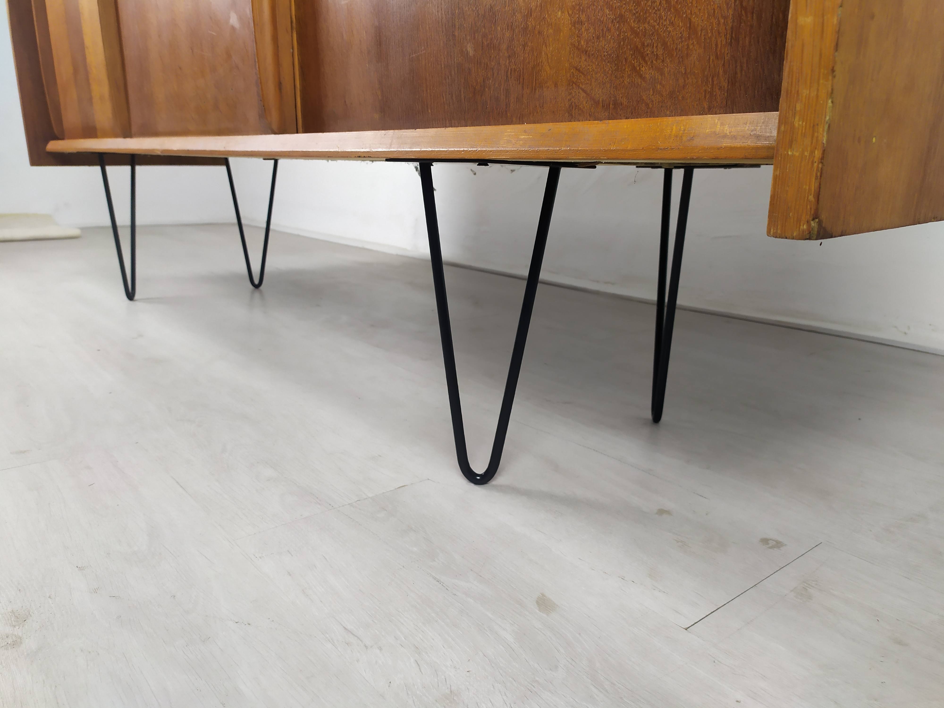 Vintage enfilade sliding doors