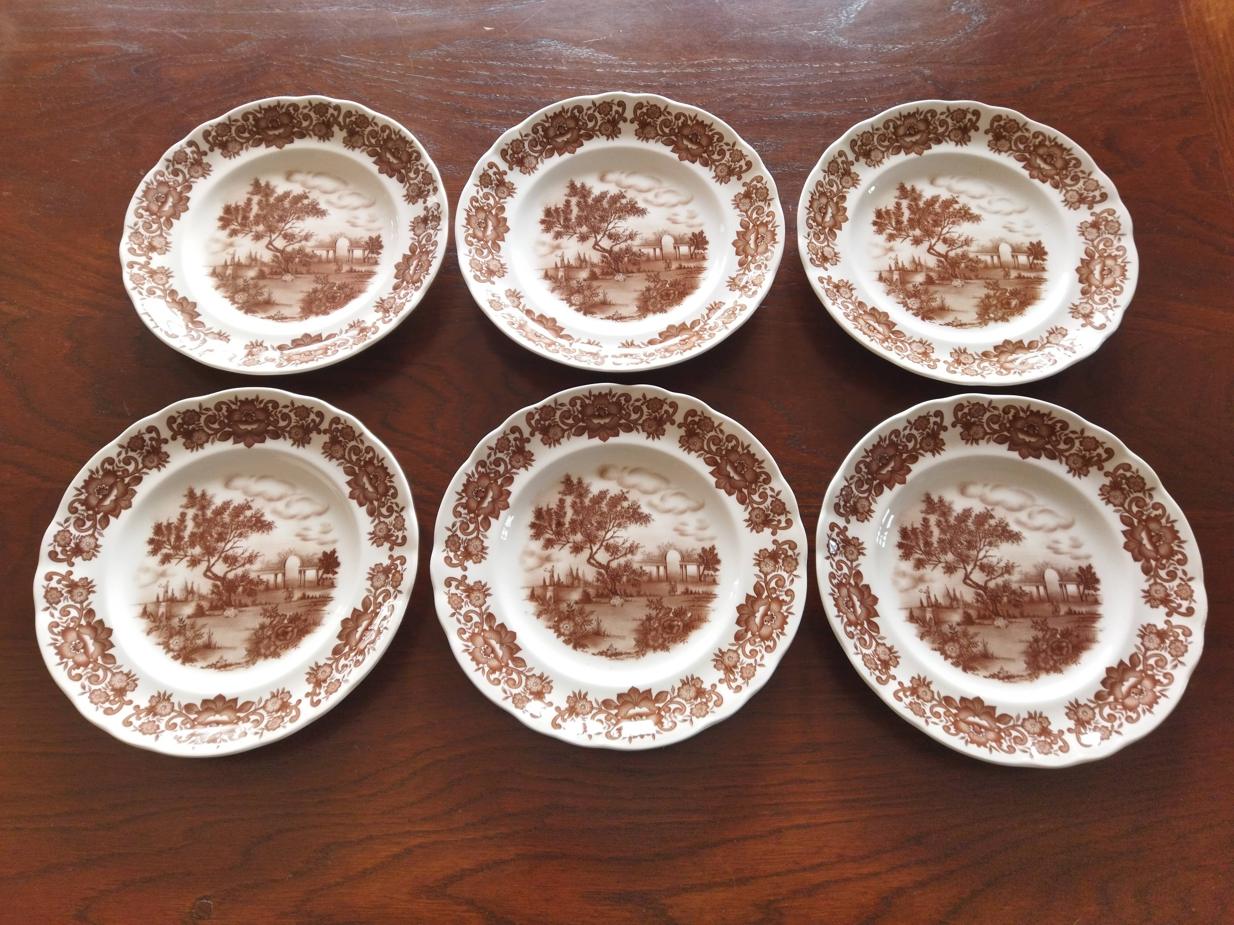 12 dessert plates Pontesa Spain