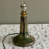 Pied de lampe art déco signé J.Robert