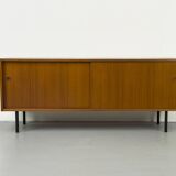 Mid-Century Teak Sideboard with sliding doors, 1960s