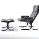 Lounge and Ottoman armchair by Hans Eichenberger for Desede model DS 2030