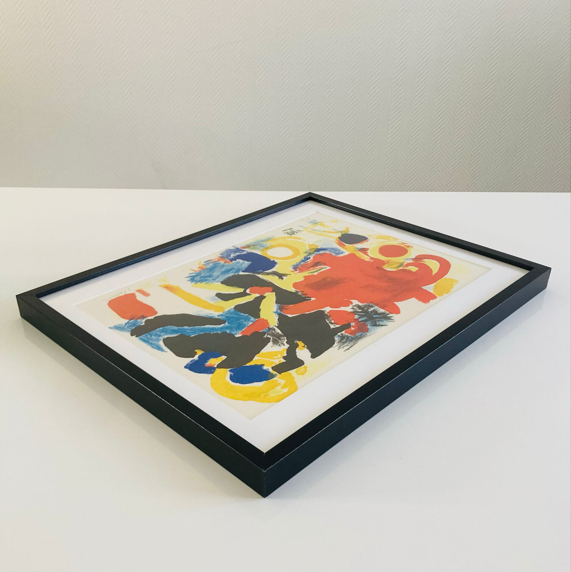 Numbered lithograph 19/20 and signed by Ger Lataster - Circa 1956