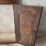 Anciennes portes de fenêtres d’église en chêne, années 1930