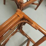 Rattan garden furniture
