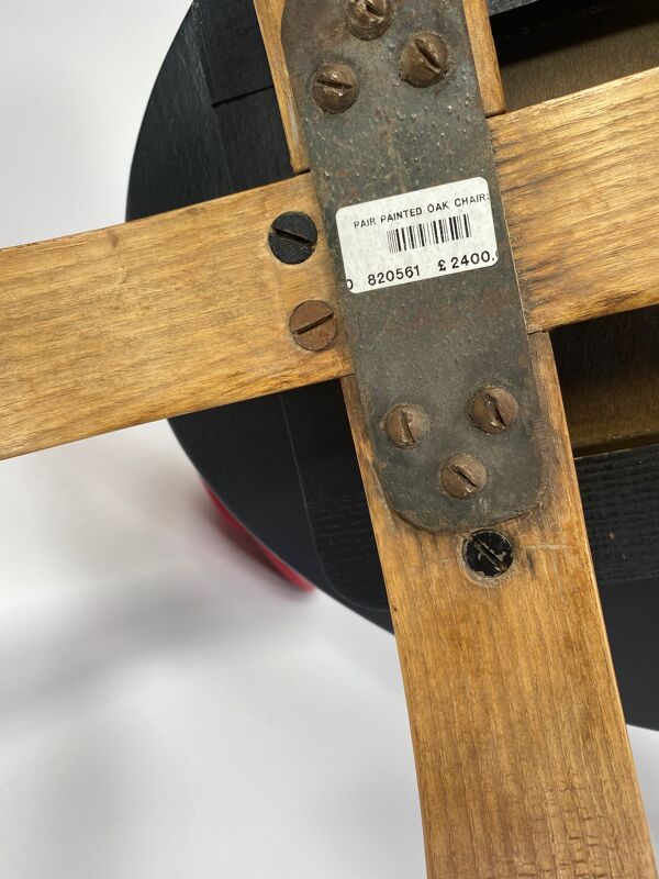 paire De Chaises Bow Wood N°3 Edition steiner 1950