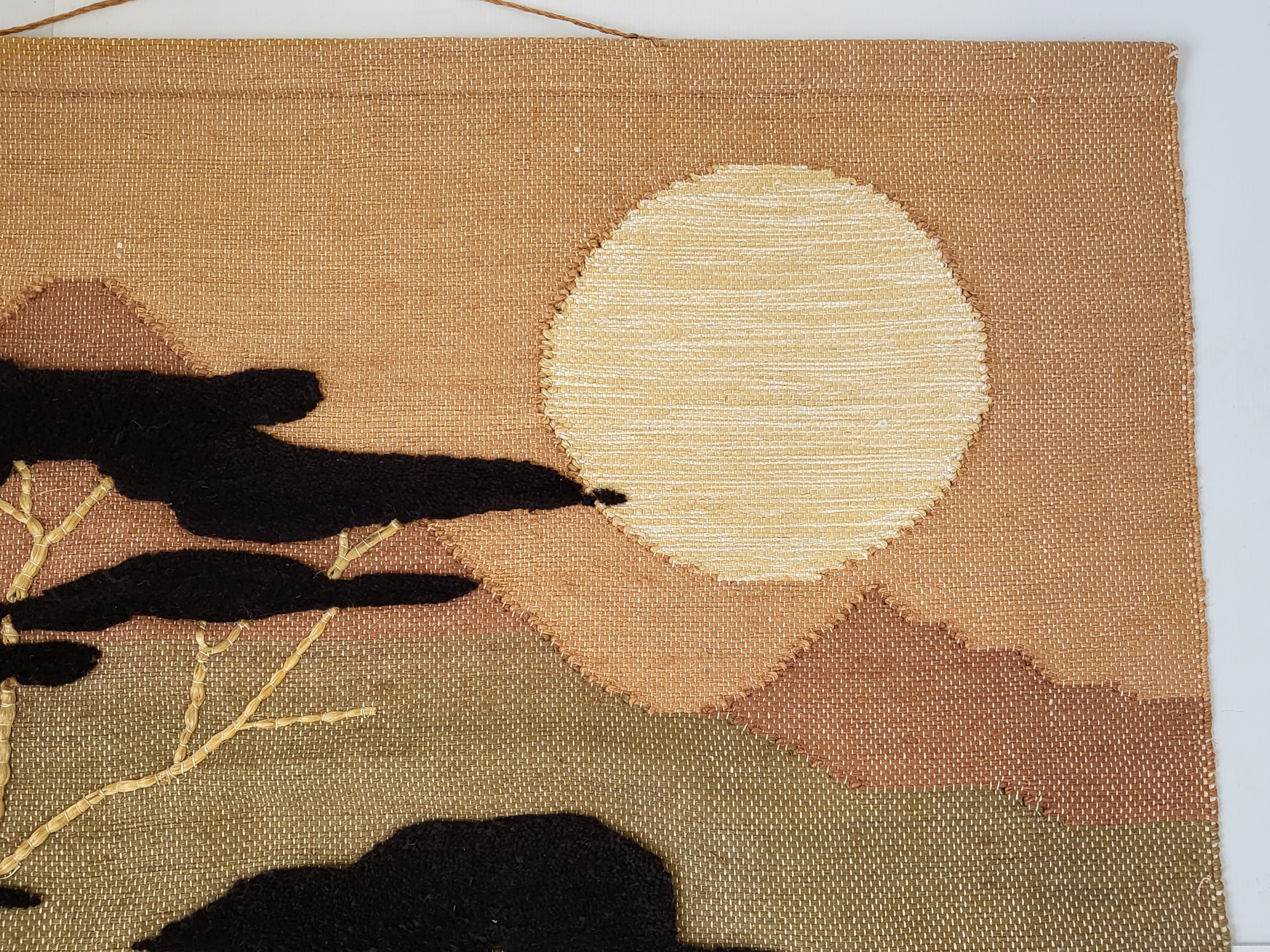 Vintage tapestry 1970