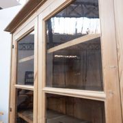 Ancienne bibliothèque 2 portes en bois - Début XXème