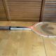 Vintage adidas lady wooden tennis racket + adidas vintage cover #e19