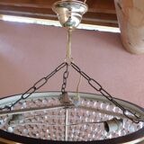 Ceiling chandelier with tassels
