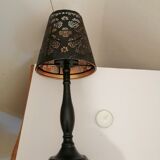 Table floor lamp with candles