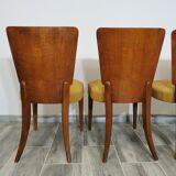 Art Deco Style Dining Chairs by Jindrich Halabala