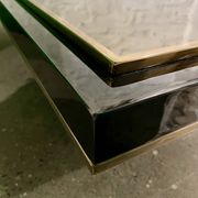 Table basse Belgo chrome par Roger Vanhevel années 70