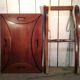 Table pliante bateau en acajou