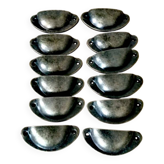 Shell handles x12 - Parisian buffet
