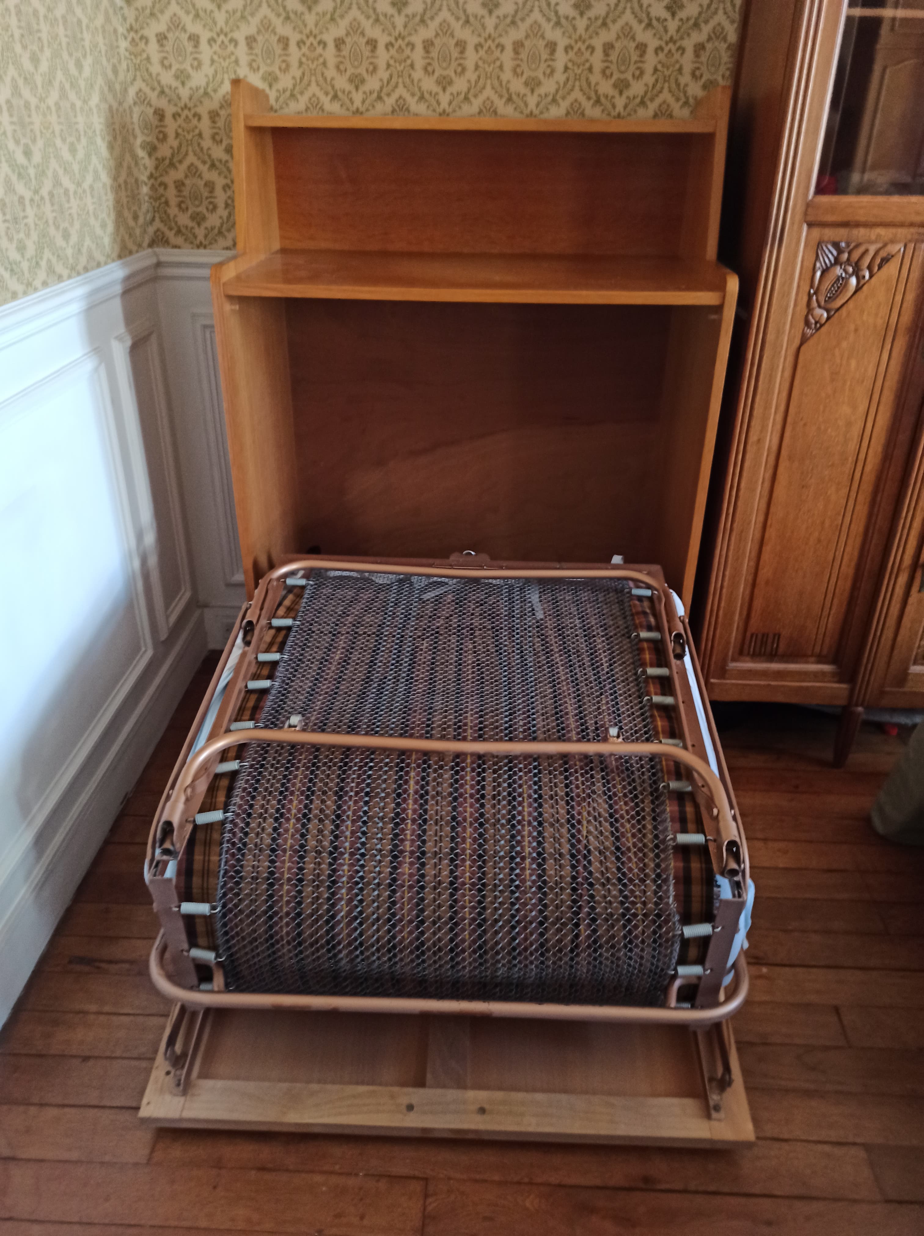 Extra folding bed furniture 50/60s