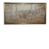 Large Aubusson Tapestry - 18th Century Gallant Scene - 200x10