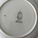Set of 6 deep plates Luneville model Évian – floral decoration