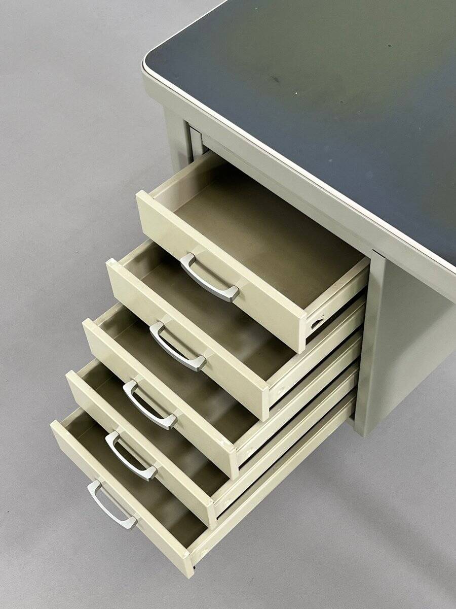 Vintage Metal Desk, 1950s