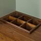 VINTAGE 1960S WOODEN SIDEBOARD WITH BAR COMPARTMENT, ITALIAN DESIGN