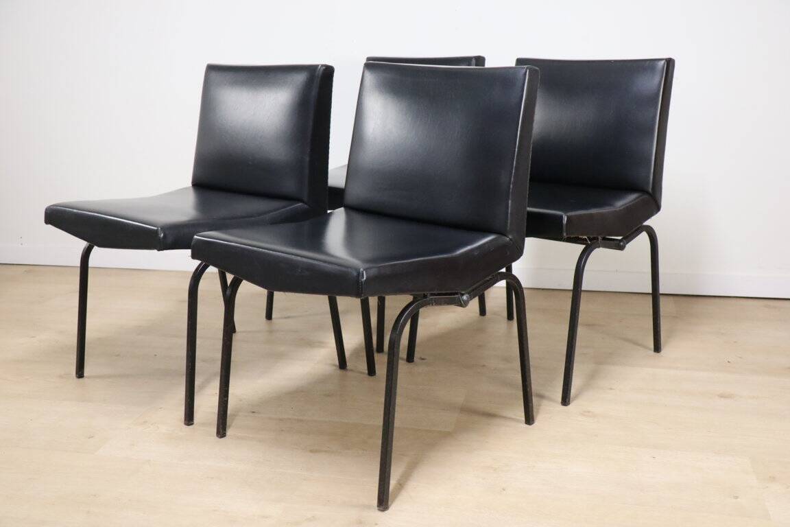 Set of 4 vintage chairs, zol edition - 1950