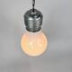Vintage pendant lamp oversized light bulb by nuova elleluce, 1970