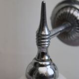 Pair of porcelain wall lamps