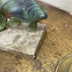 Pair of Art Deco book greenhouses "Fish"