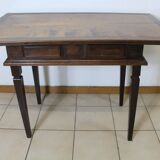 Bureau de port en bois precieux XVIIIeme